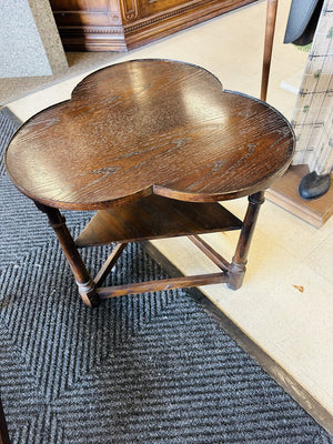 Clover Leaf Occational Side Table 24x24x23 by Miss Daisy's Consignment & Auction House