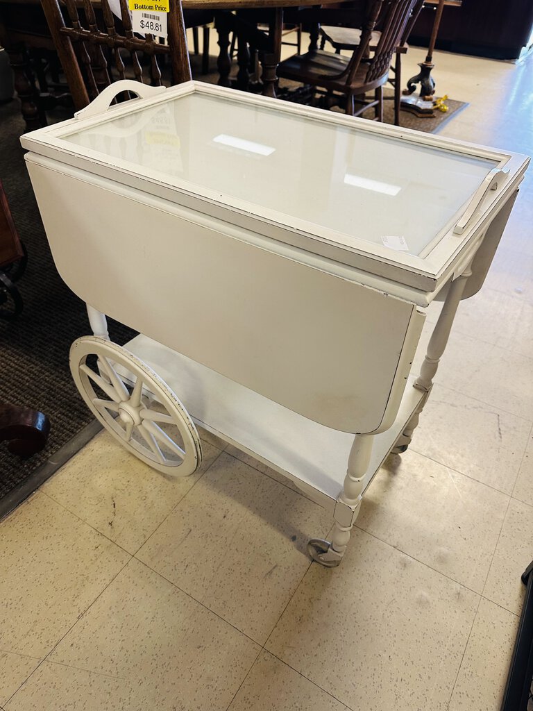 Bar Cart / Tea Cart With Removable Tray