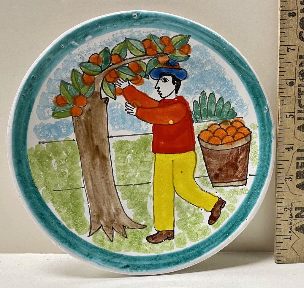 Nino Parrucca Hand Painted Italian Pottery (Set of 3) – Miss Daisy's  Consignment & Auction House