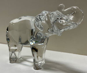 Baccarat Crystal Elephant Figurine