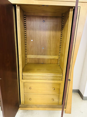 Art Deco Armoire Dresser Cabinet 76x48x24