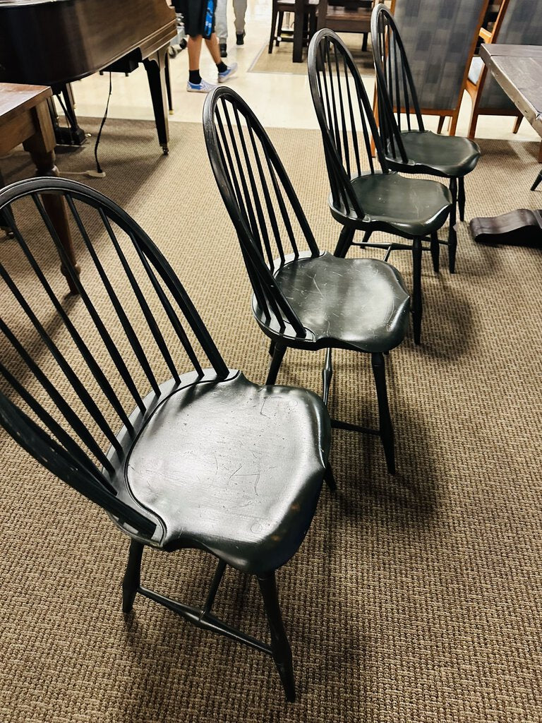 Warren Chair Works Windsor Chairs (set of 9) 2 captain +7 regular