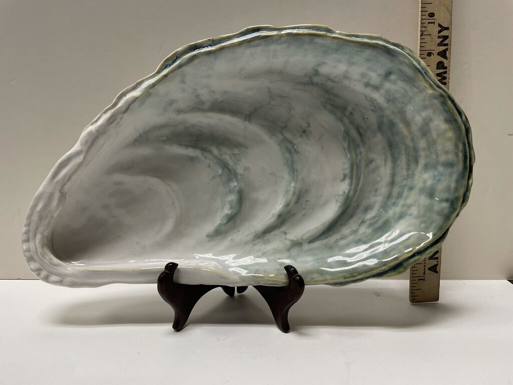 Abigail's Seaside Oyster Shaped Serving Dish