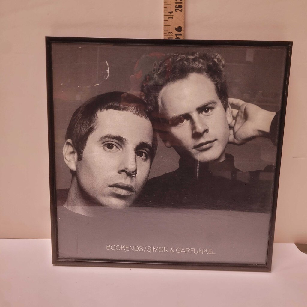 Simon and Garfunkel "Bookends" Framed Vinyl