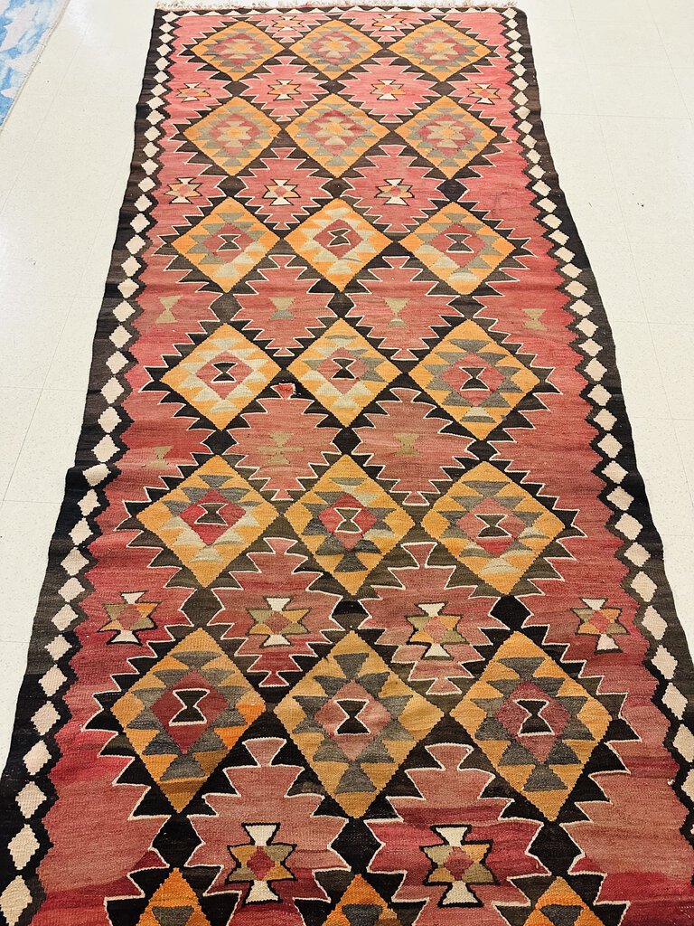 Afghan Kilim, Wool On Wool Rug 119x52