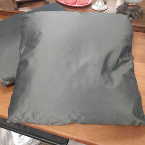 Dark Grey Taffeta Pillow (each)