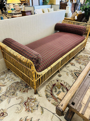 Wicker Daybed With 2 Pillows 84" W.