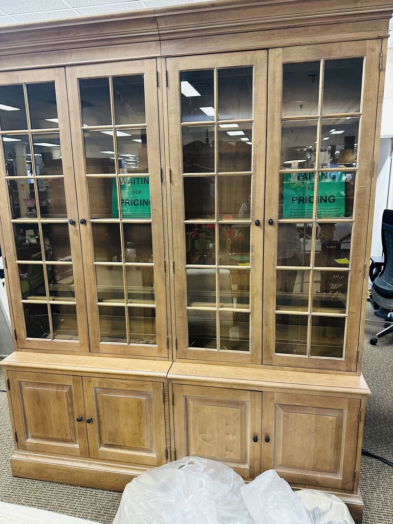 Ethan Allen Villa Library Display Cabinet MSRP $8000