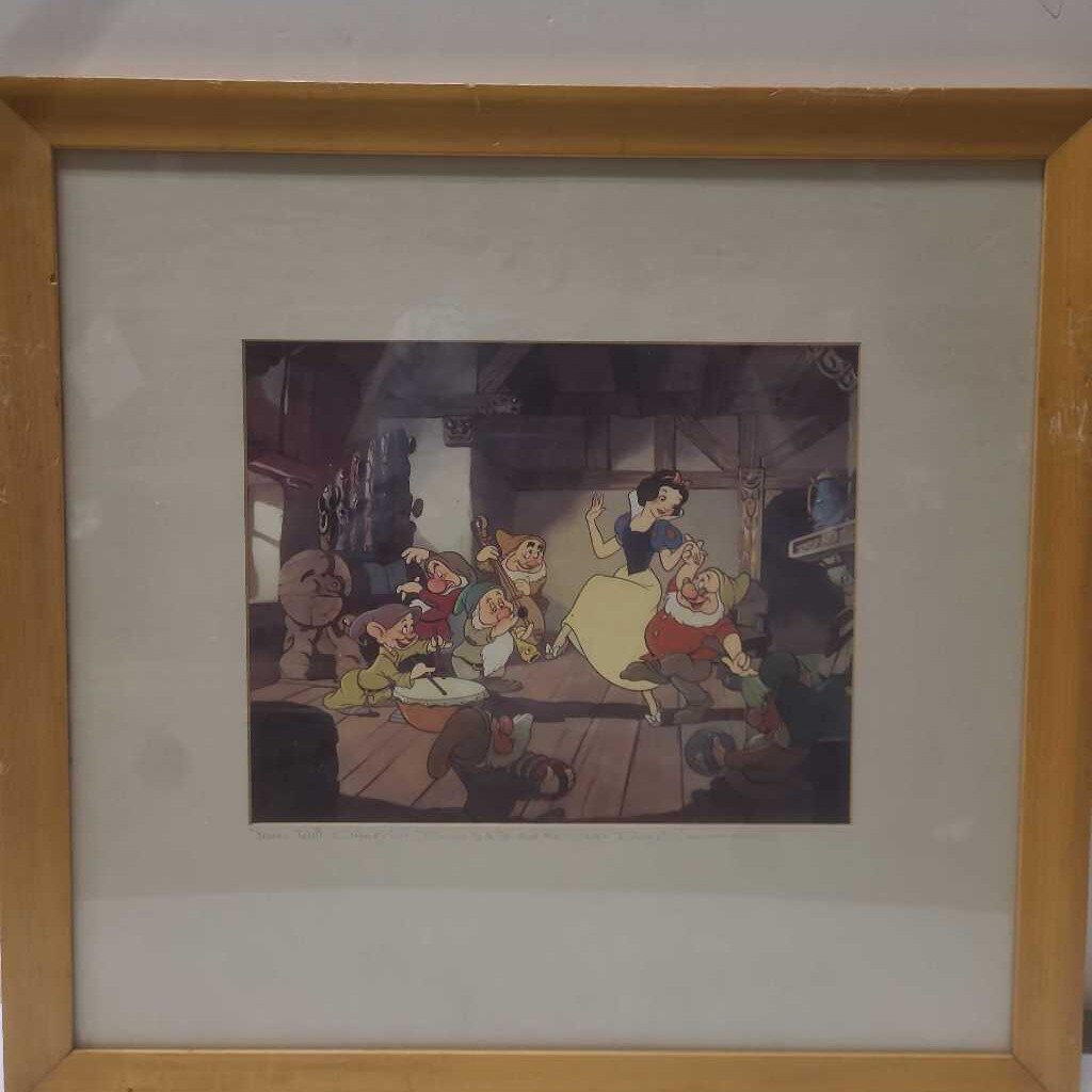 Vintage Snow White Exclusive Commemorative Lithograph from popular (1994)