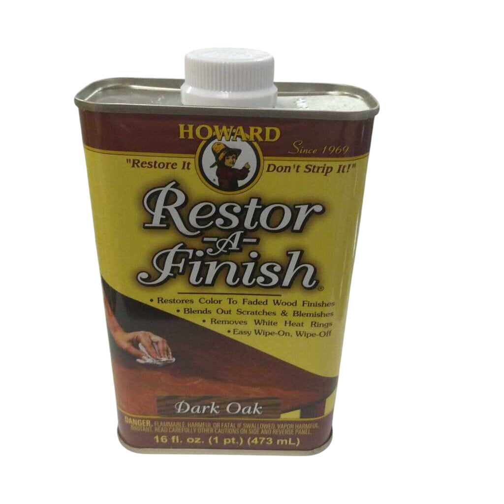 Howards Restor-A-Finish Dark Oak 16oz by Miss Daisy's Consignment & Auction House