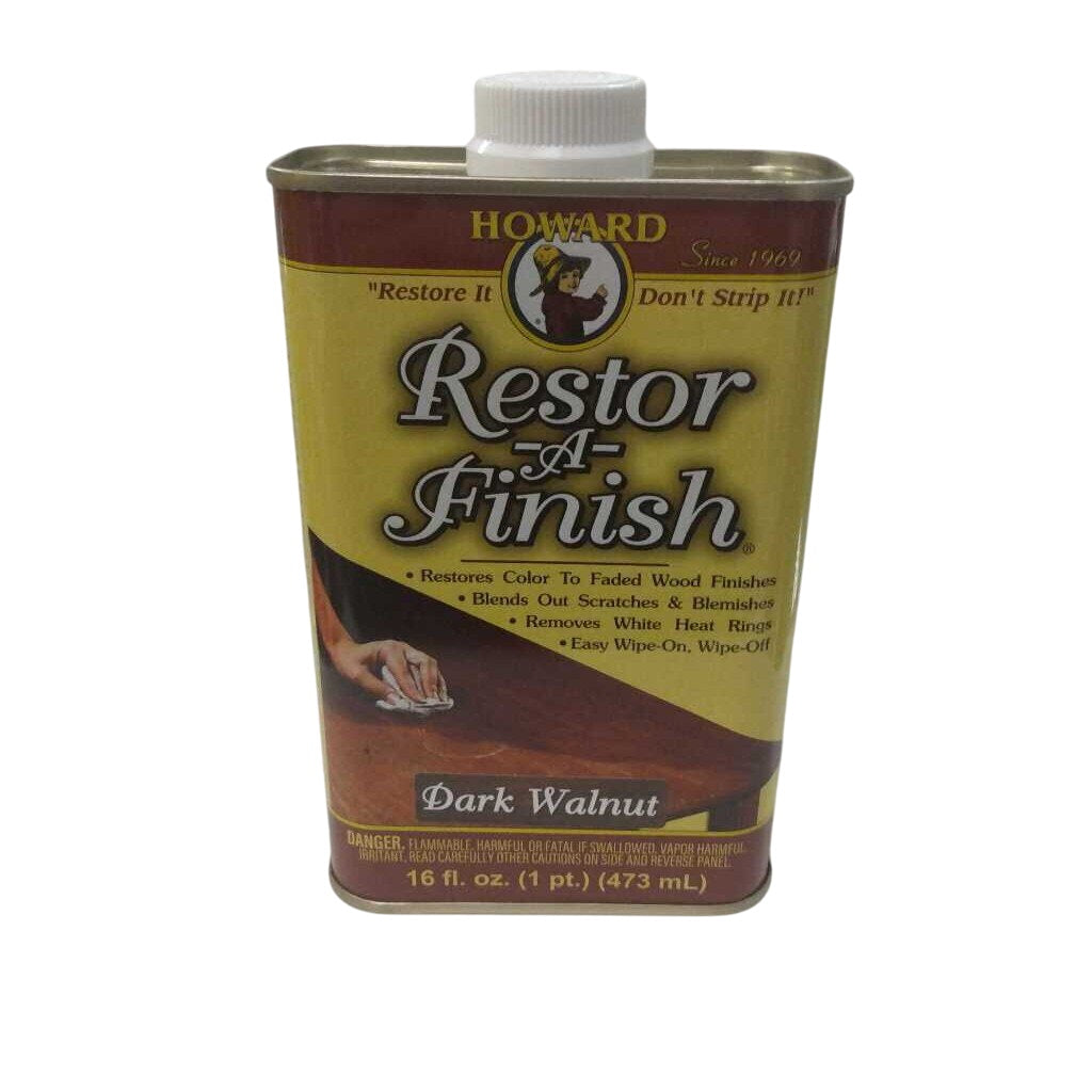 Howards Restor-A-Finish Dark Walnut 16oz by Miss Daisy's Consignment & Auction House