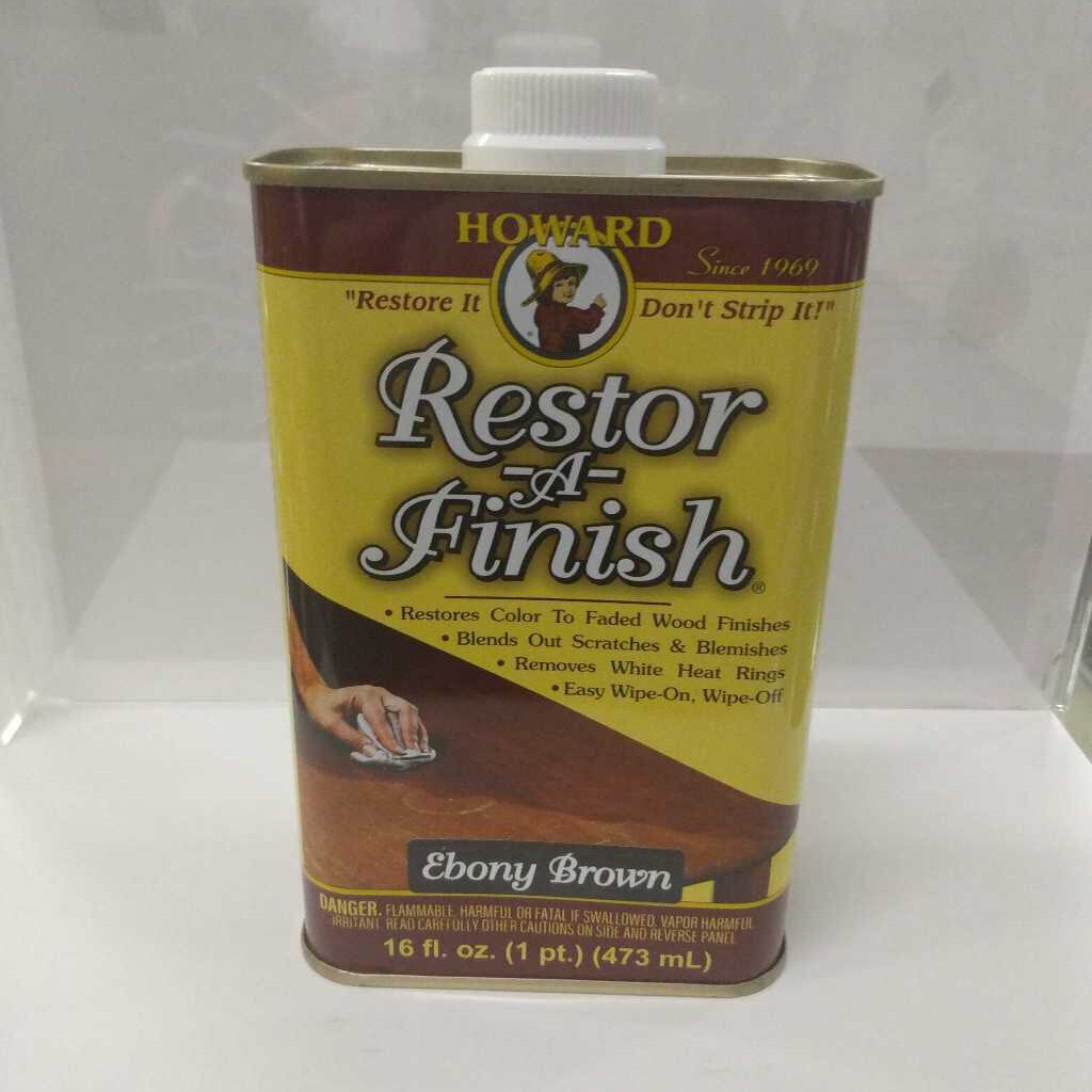 Howards Restor-A-Finish Ebony Brown 16oz