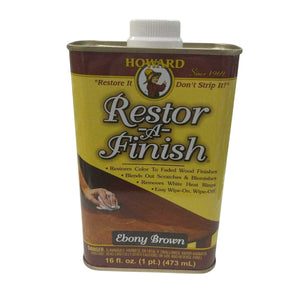 Howards Restor-A-Finish Ebony Brown 16oz