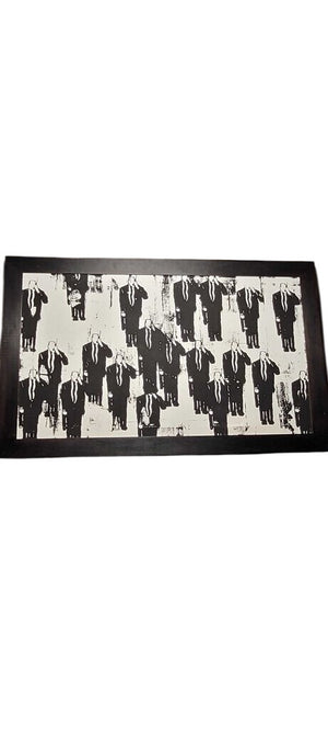 David Ross Untitled Wood block Printing 53x34 by Miss Daisy's Consignment & Auction House