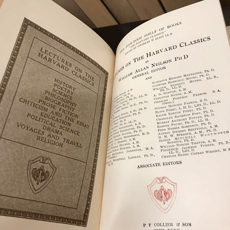 Antique 1909 Harvard Classics 50 Vol + Lectures Complete Set