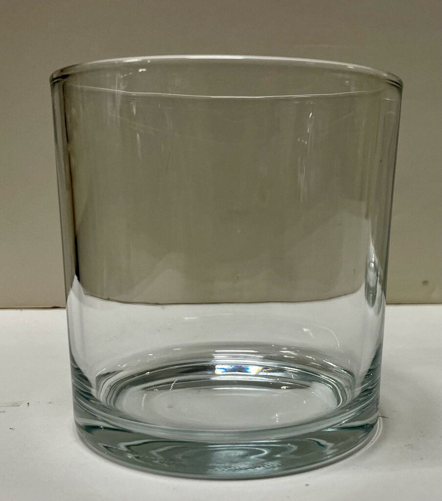 Over Sized Clear Barrel Style Old Fashioned Glasses (PAIR)