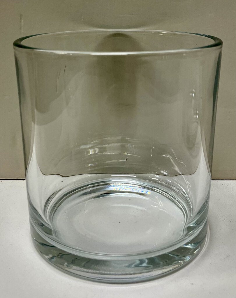 Over Sized Clear Barrel Style Old Fashioned Glasses (PAIR)