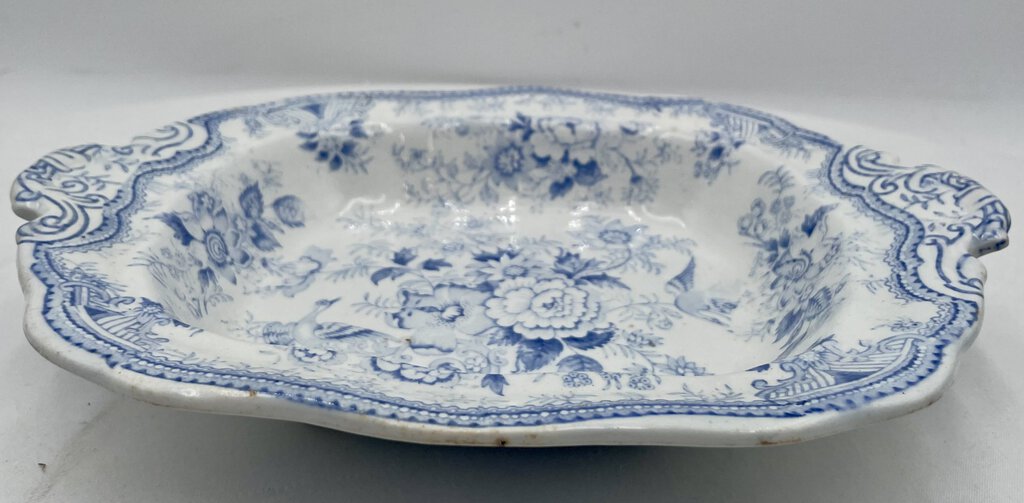 Antique Burgess & Leigh Asiatic Pheasants Vegetable Dish (No Lid)