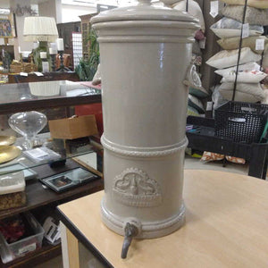 Antique Victorian Pottery Water Dispenser