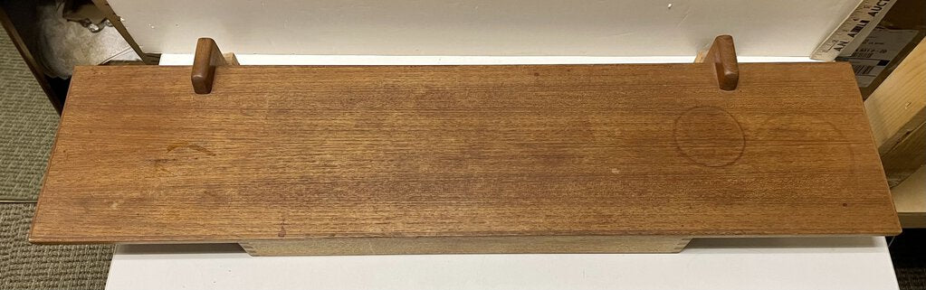 Vintage Danish Aksel Kjersgaard Teak Floating Wall Shelf