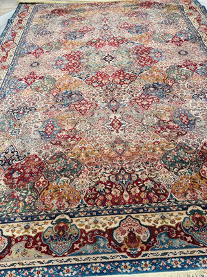 Karastan Tea Wash Kirman Panel Rug 10x 14