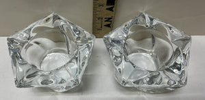 Vintage Mikasa Diamond 1990's Candle Holder