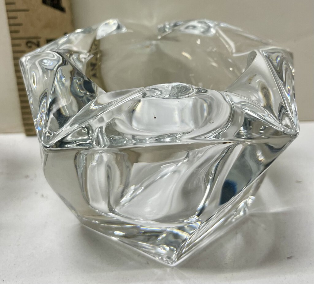 Vintage Mikasa Diamond 1990's Candle Holder