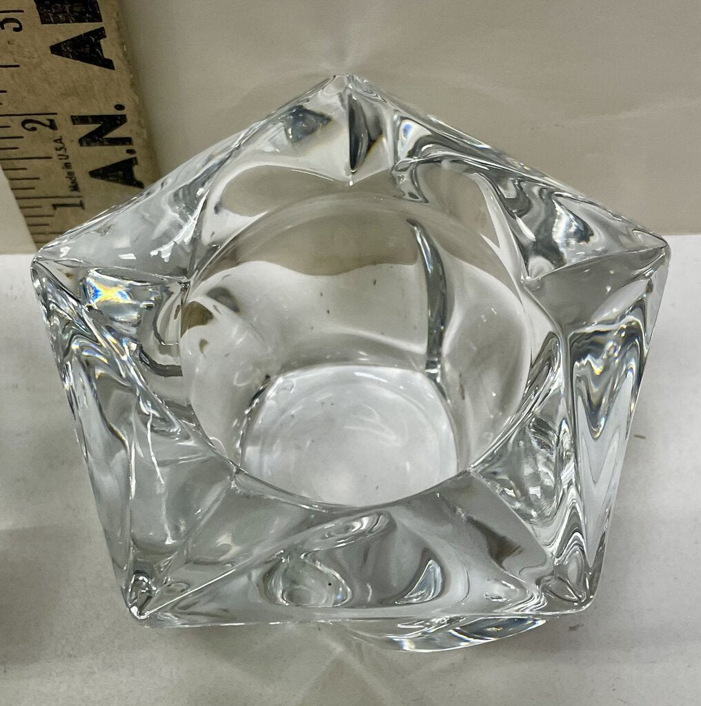 Vintage Mikasa Diamond 1990's Candle Holder