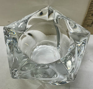 Vintage Mikasa Diamond 1990's Candle Holder