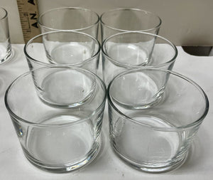 Italian Straight Sided Punch Glasses (Set of 6)