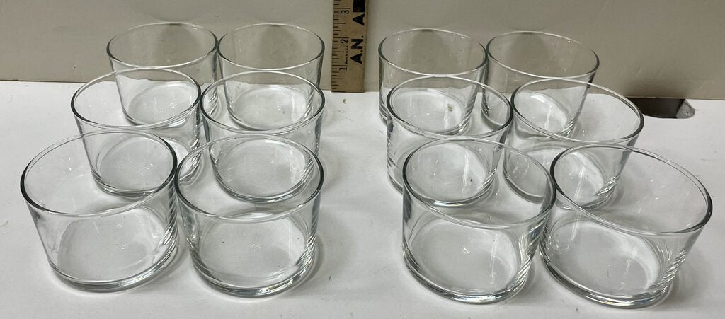 Italian Straight Sided Punch Glasses (Set of 6)