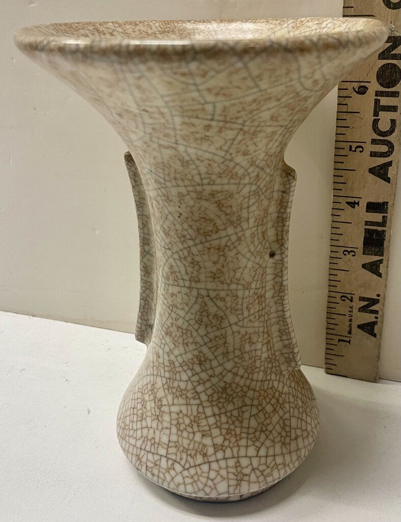 Chinese Song Dynasty Style Red Crackle Vase