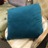 Dark Teal Decorative Pillow 24x24