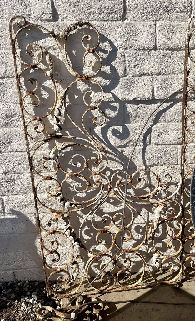 Vintage French Style Wrought Iron Room Dividers (PAIR)