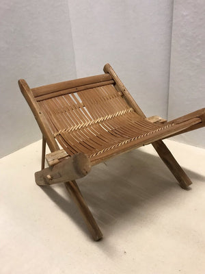 Folding Bamboo Magazine Rack