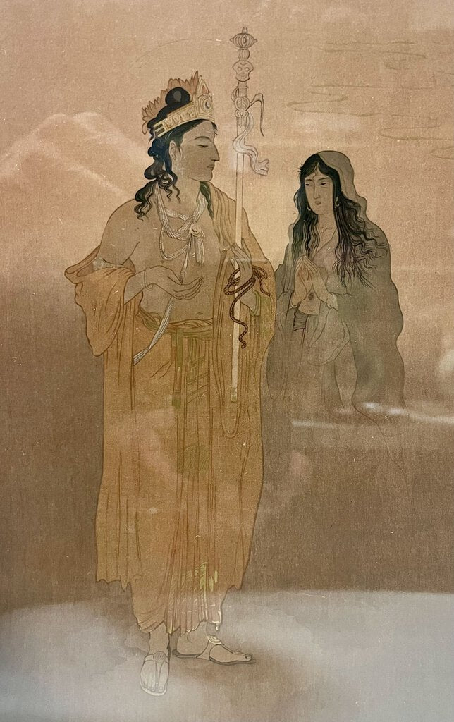 Savitri and Yama Print