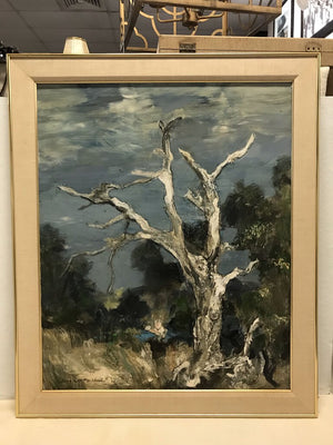 Douglas Parshall Oak Tree Oil on Masonite 38x32