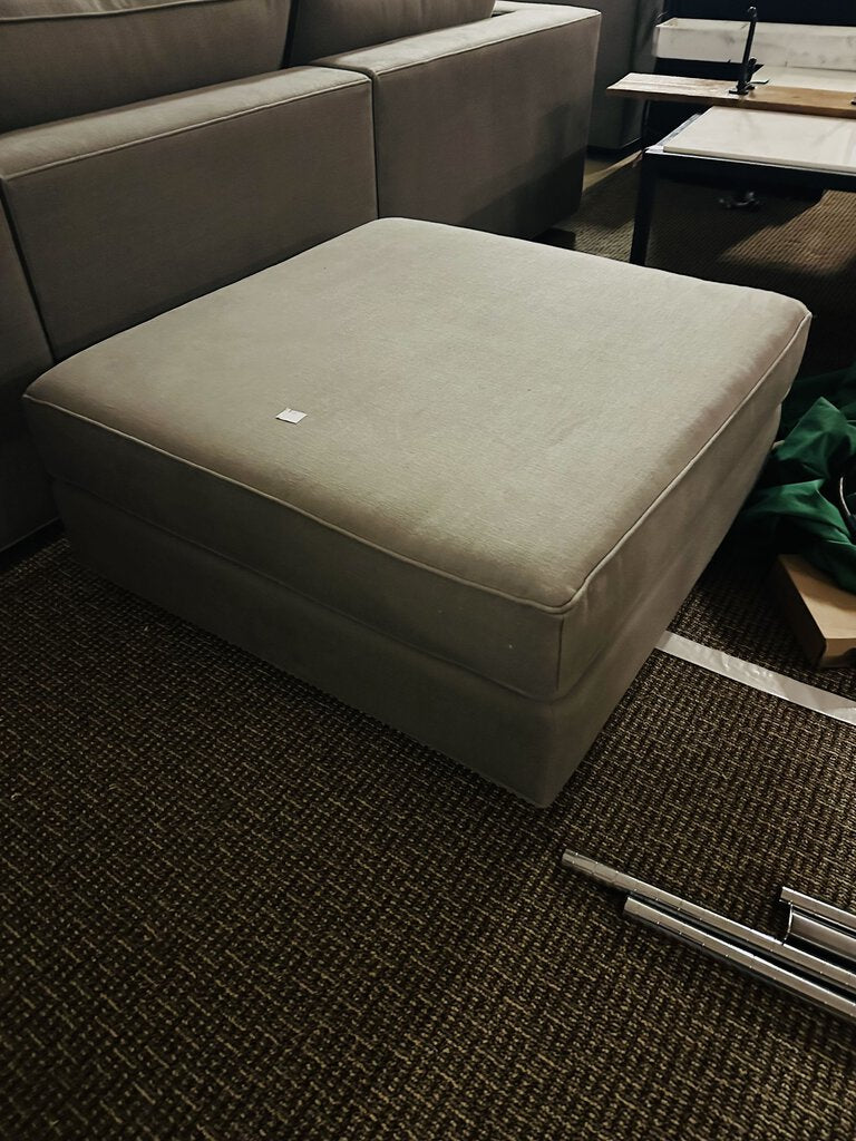 Restoration Hardware Maddox Ottoman MSRP $1400