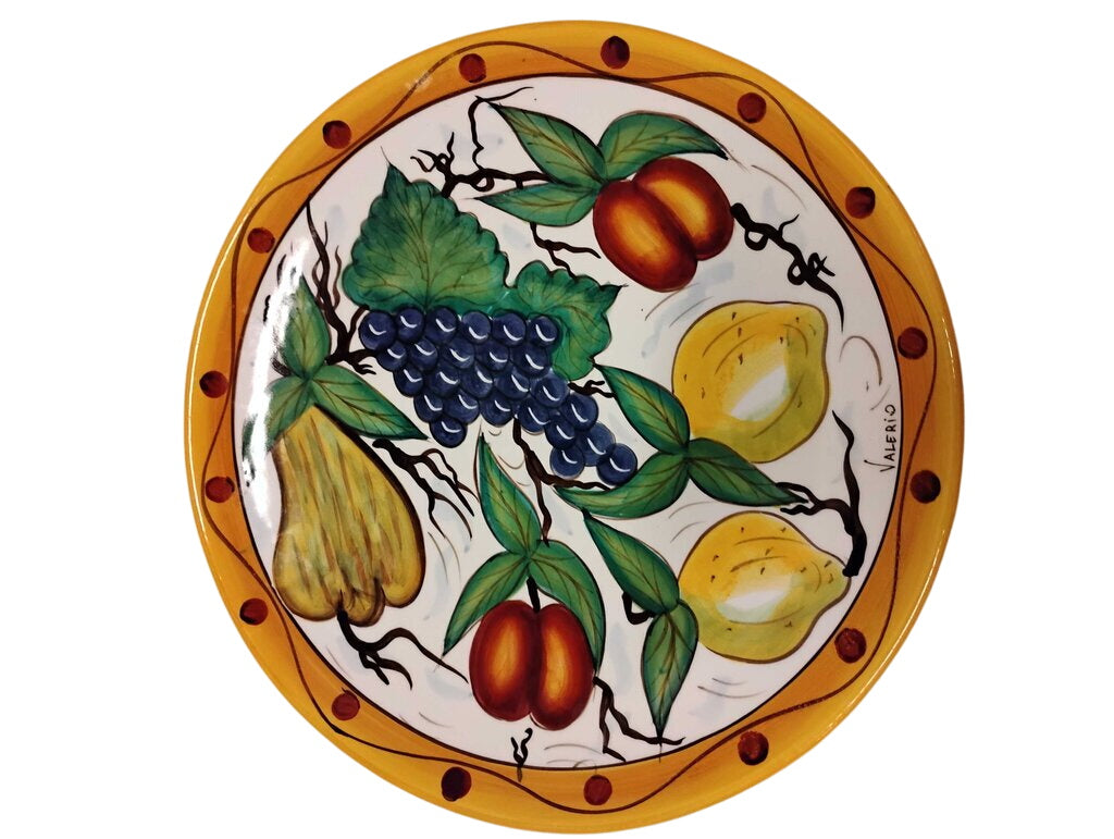 Ganz Bella Casa Trivet Fruit Motif Wall Plate by Miss Daisy's Consignment & Auction House