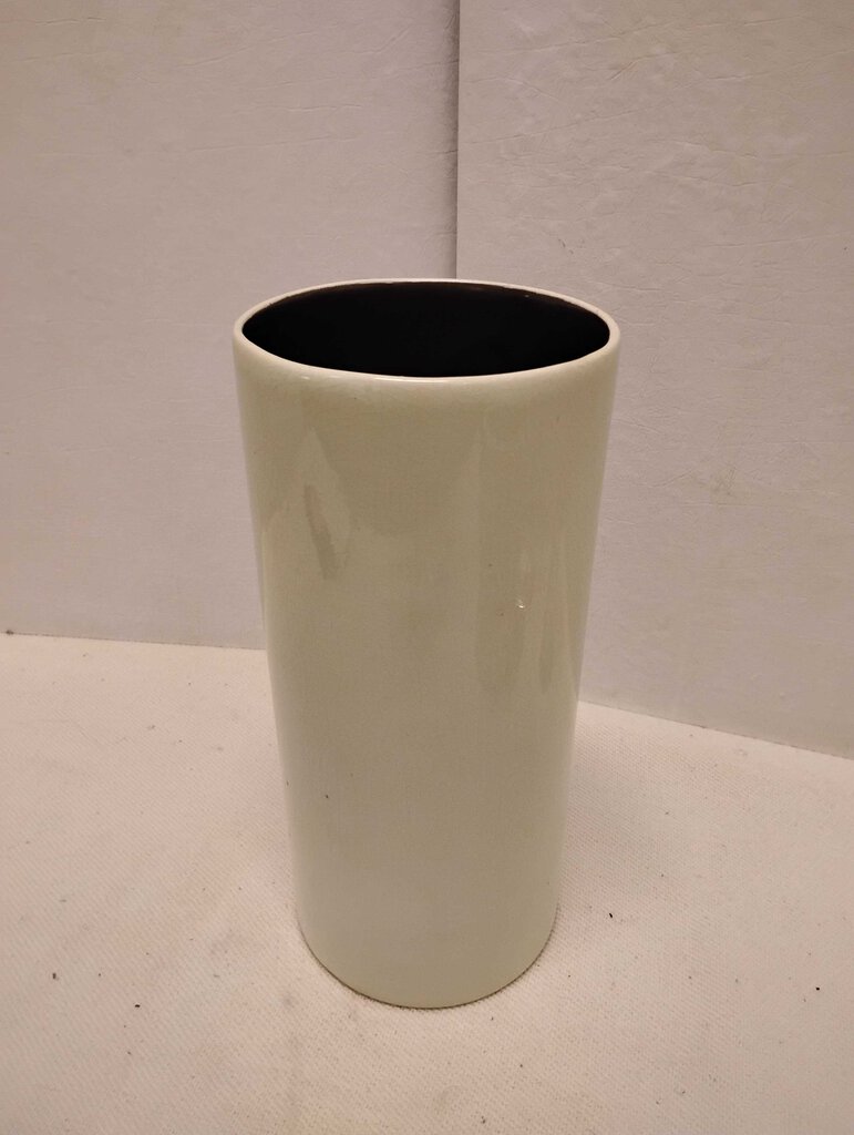 Cylindrical Glazed Ceramic Umbrella/Cane Stand