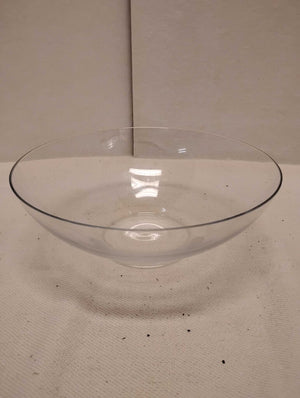 Tiffanny Clear Glass Bowl 12 Diam