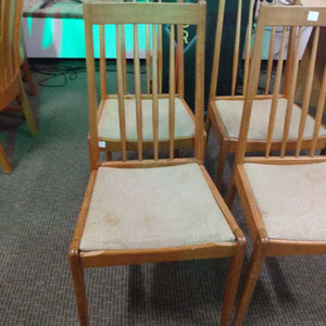 Mid Century Danish Chairs (SET OF 4)