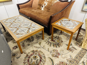 Danish Mid Century Teak Side Table 20.5 x 20.5 x 20.5