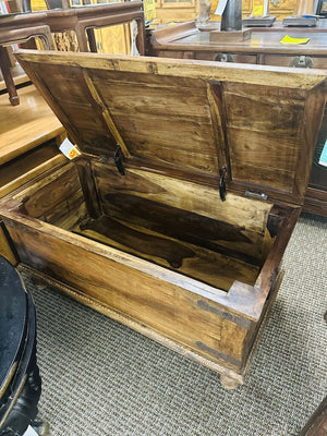 Spanish Colonial Style Pine Chest 38x19x19