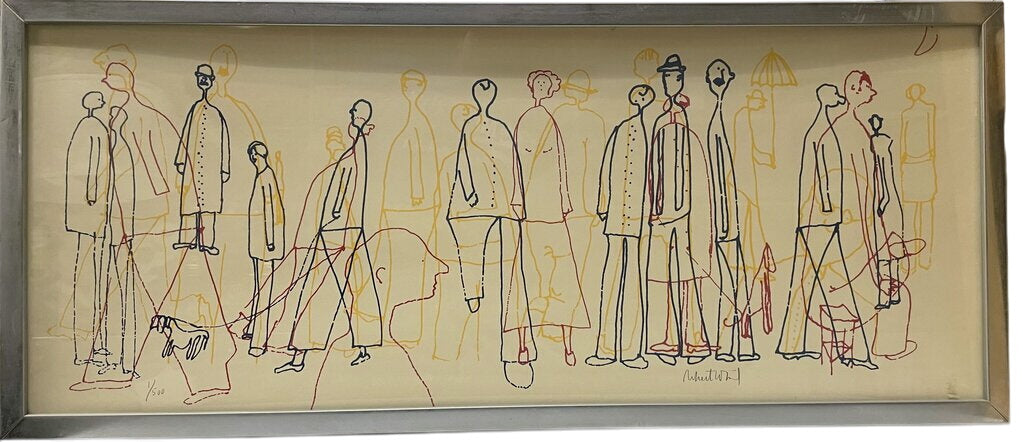 Robert Weil 70's Untitled Abstract #1/500 Signed Ltd. Print by Miss Daisy's Consignment & Auction House