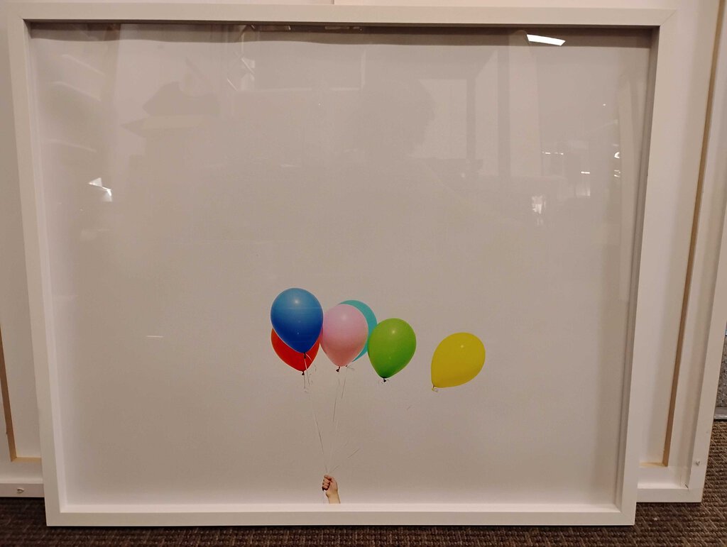 Kimberly Genevieve "Colorful Baloons 1" Print 30x40