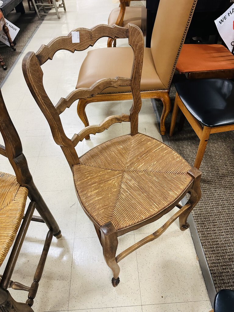 Vintage Rush Seat Chair