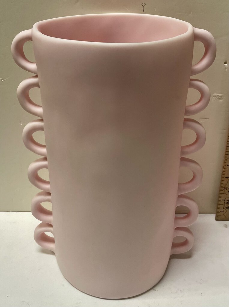 Tina Frey Pale Rose Loopy Vase Collection Lrg.