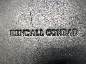 Kendall Conrad Black Leather Lidded Dice Cup by Miss Daisy's Consignment & Auction House