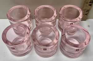 Iitala Marimekko Kivi Clear Candle Holder (Set of 6)